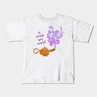 A Whole New World Kids T-Shirt